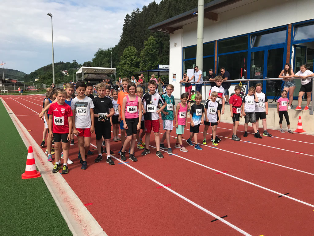 Start des zweiten Crossdusthlon Laufs